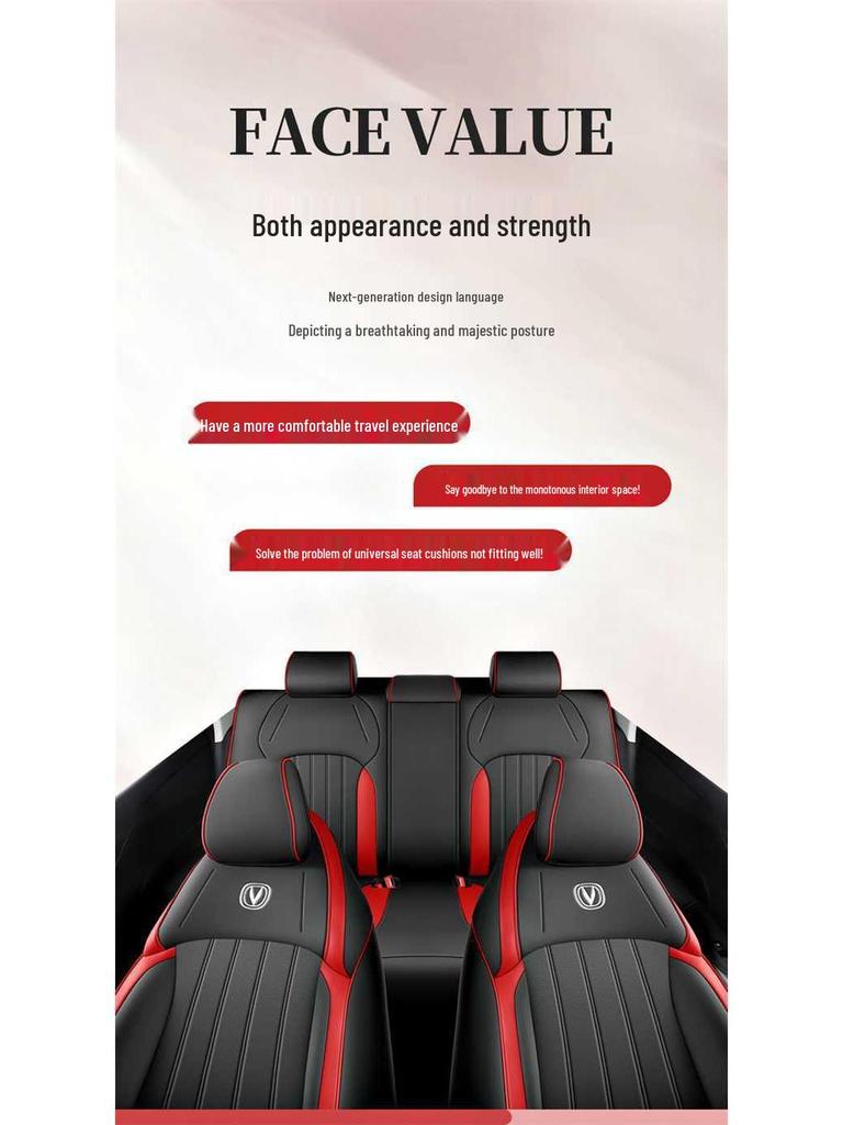 Changan Eado 2026 Full Coverage Seat Covers - All Seasons Interior Cushions