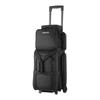 3 Ball Bowling Bag with Wheels Double Roller Bowling Bag Shoe Compartment