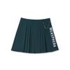 MEASPHERA Women Chain Pleats Skirt Dark Green