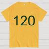 Number 120 Game Movie Cotton Summer Casual Cool Loose T-Shirt