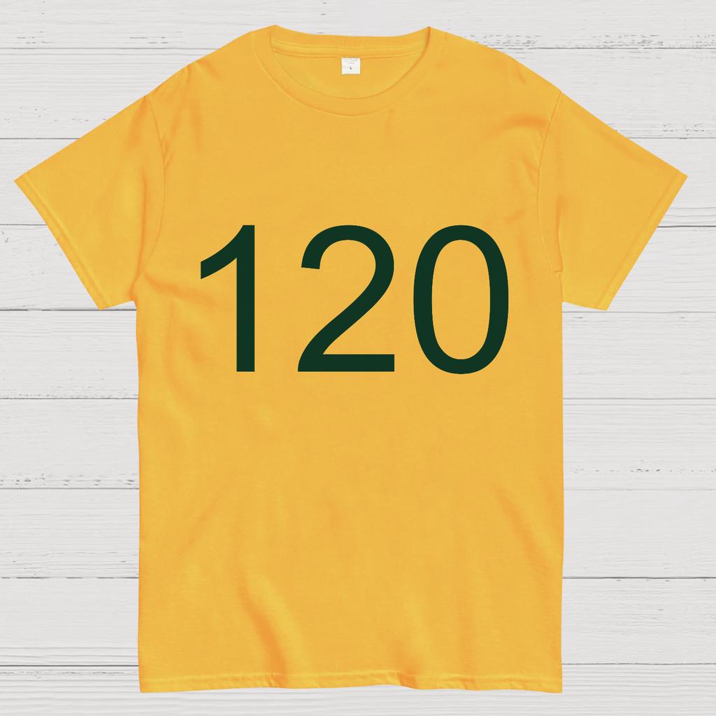 Number 120 Game Movie Cotton Summer Casual Cool Loose T-Shirt