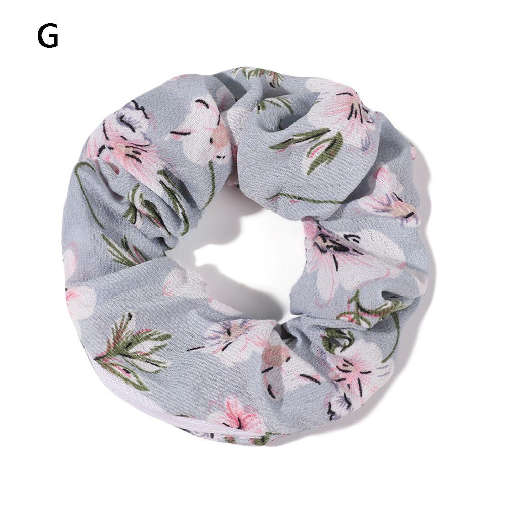 Hair Accessories Hair Scrunchies Leopard Print Headwear Elastic Hair Bands Large Intestine Hairband