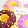 Cartoon Donuts Cup Cushion Multicolor Water Inflatable Coasters Portable Inflatable Circle Coasters Swimming Pool Party Decor