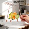 Rose Metal Tongue Cleaner Flexible Hygiene Bad Breath Scrubber Rustproof Ergonomic Arc Sweep Slime Box Mouth Cleansing Device