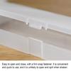 Stationery Box Simple Plastic Pen Storage Case Practical Large Capacity Pen Holder Multifunctional Translucent Pencil Case School Office