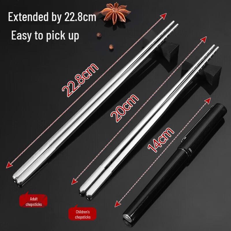 Debo 316L Stainless Steel Chopsticks