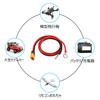 SinLoon XT60-O-ring Terminal Cable 12AWG XT60H Male-O-ring Connector Wire for Remote Control Aircraft Toy Cars Lithium FPV Competition Drones (0.6M)