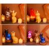 Cats Figurine Silicone Candle Molds Epoxy Resin Molds for Candle Soap Making Fondant Chocolate Mould for Cake Baking