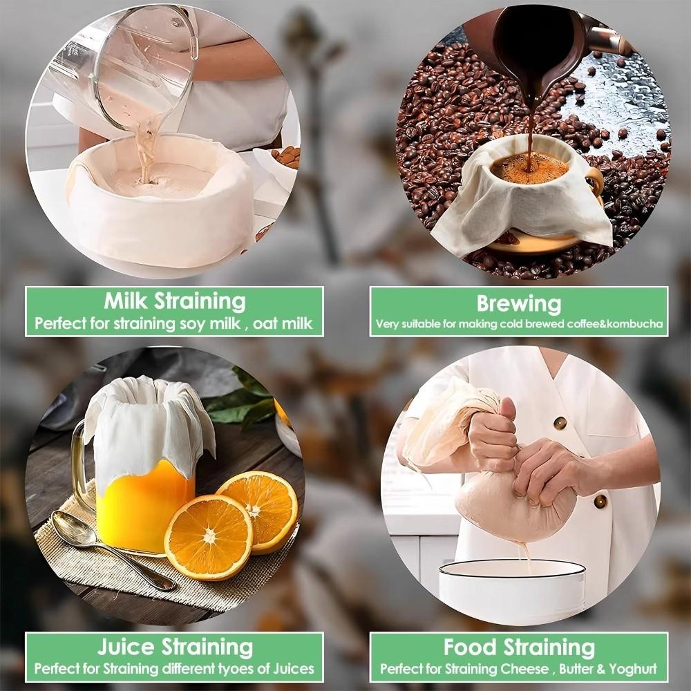 Reusable Reusable Cheesecloth Washable Food Filtering Cloth  Soy Milk Filtering