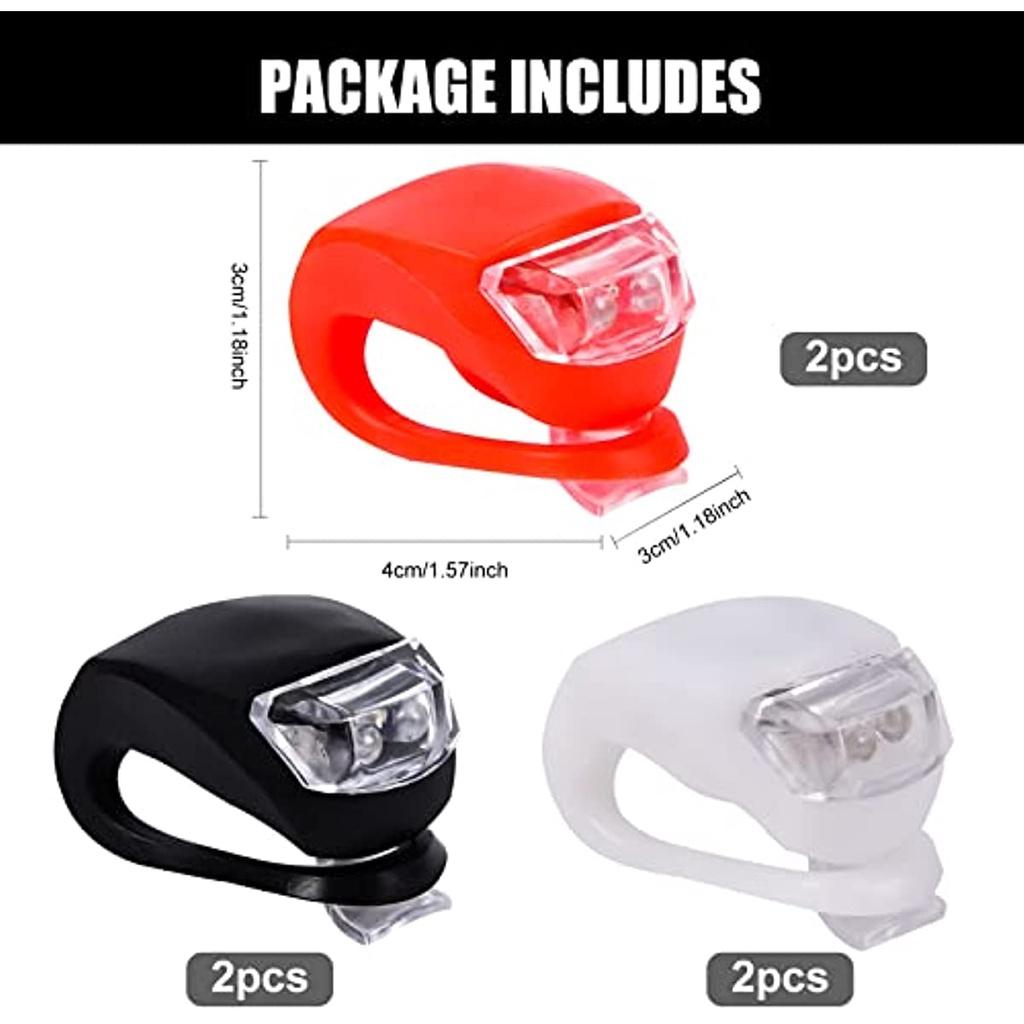 Kinderwagen Licht 6 Stck Silikon Kinderwagen Lichter LED Blinklicht  Schultasche Sicherheitslicht Lauflicht Haustier Licht fr Jogger Kinder  Rucksack Kinderwagen Hund  zu niedrigen Preisen im Onlineshop Joom kaufen