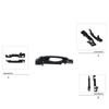 Reliable Door Handle ABS Door Handle Driver/Passenger Side Handle 82650-1E050 Replacement Car Spare Part for