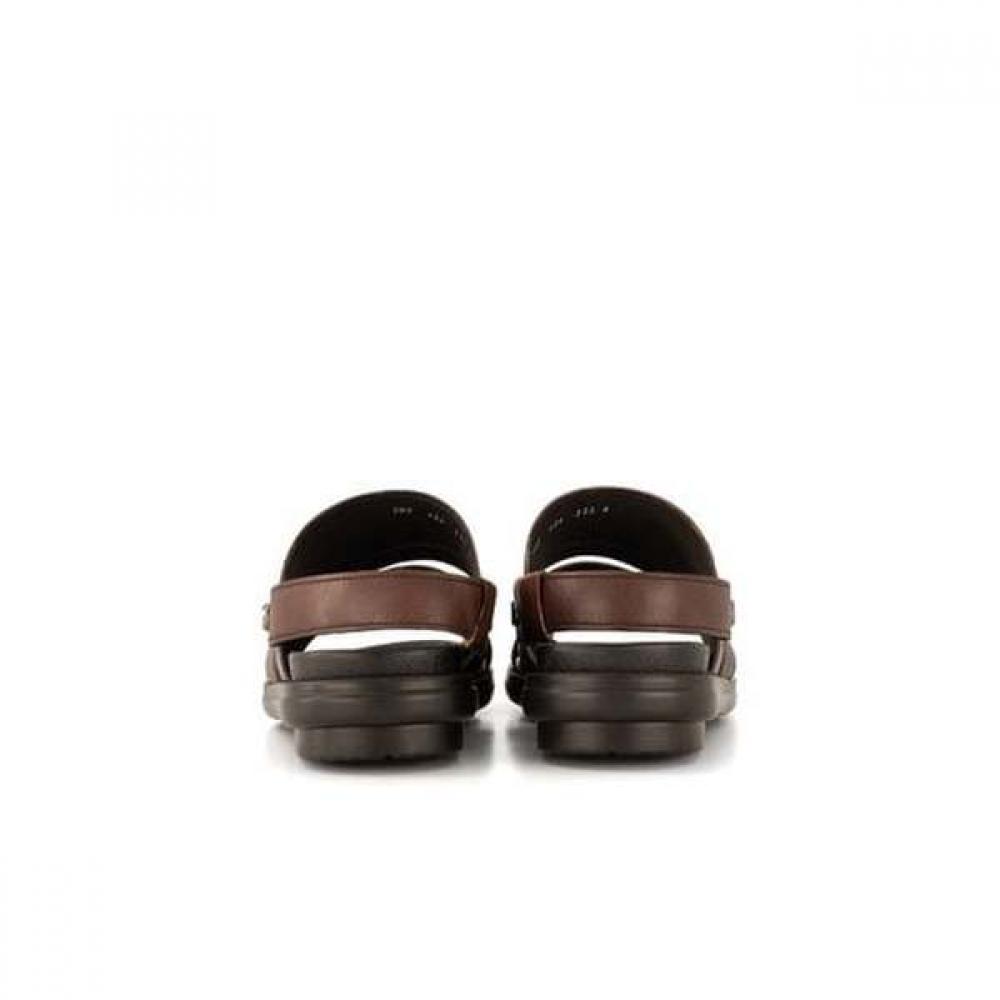 DakS Men S beSt Two Way Comfort Semi caSual Sandal Dmd204kh22 Dark Brown 