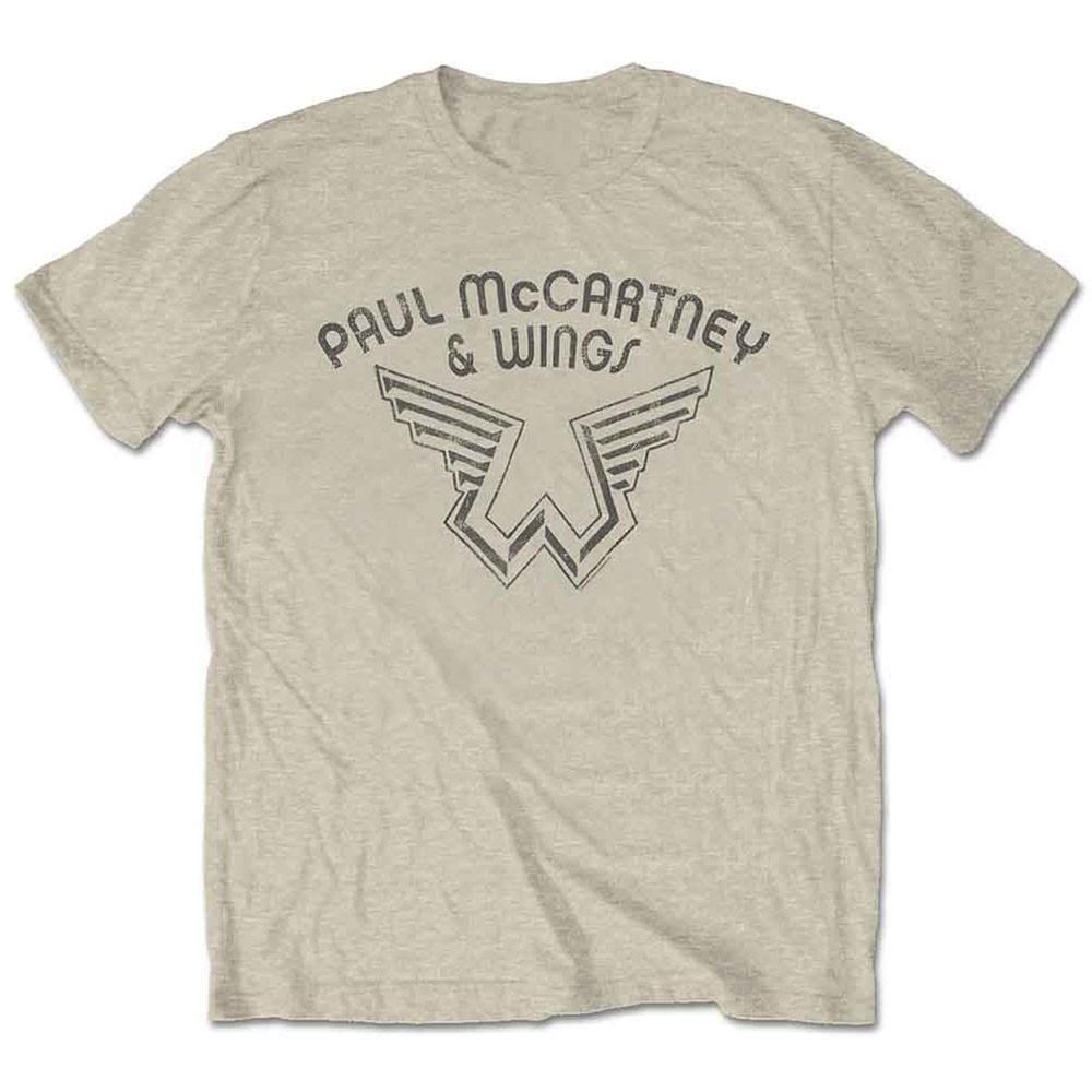 Paul McCartney Wings Logo T Shirt Unisex T-Shirt S