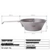 Titanium Sherpa Bowl: Portable Outdoor Camping Tableware