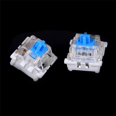 10 piezas de interruptores de teclado mecánico azules para piezas de prueba de teclado Cherry MX