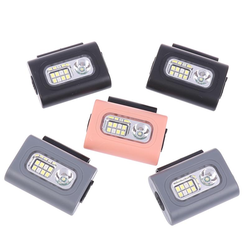 Led Safety Lights Running Lights Clip On Collar Usb Rechargeable Collar Light Hands Free For Running Camping Cycling Night Light