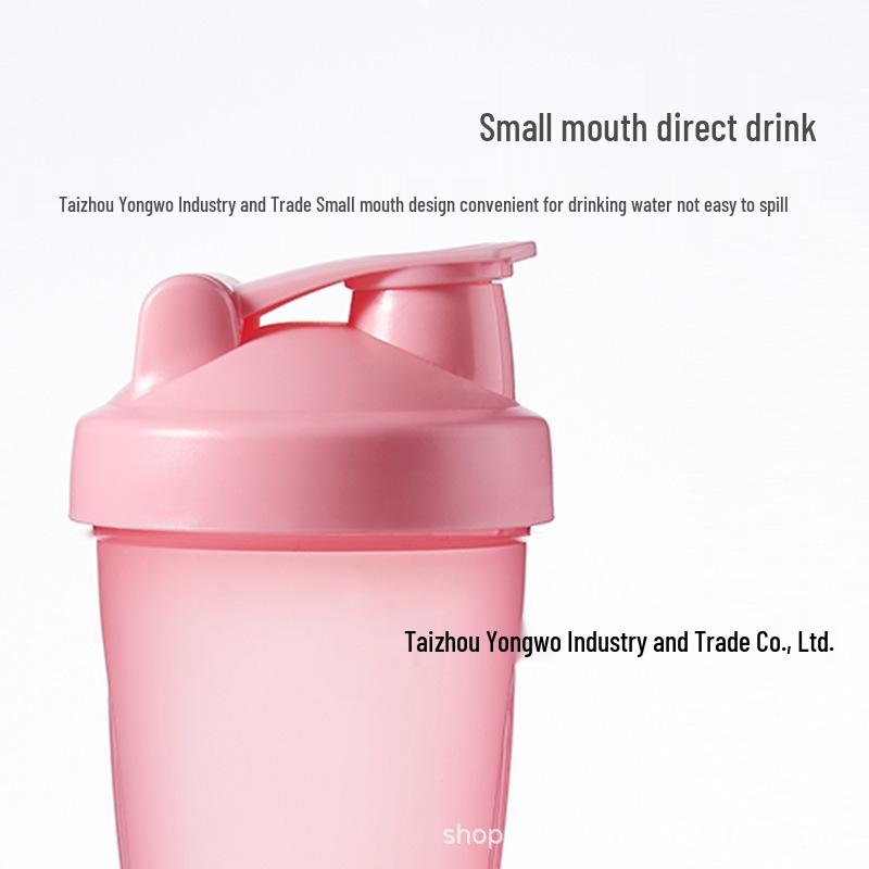 400ml Sports Fitness Shaker Cup with Logo for Protein Shakes