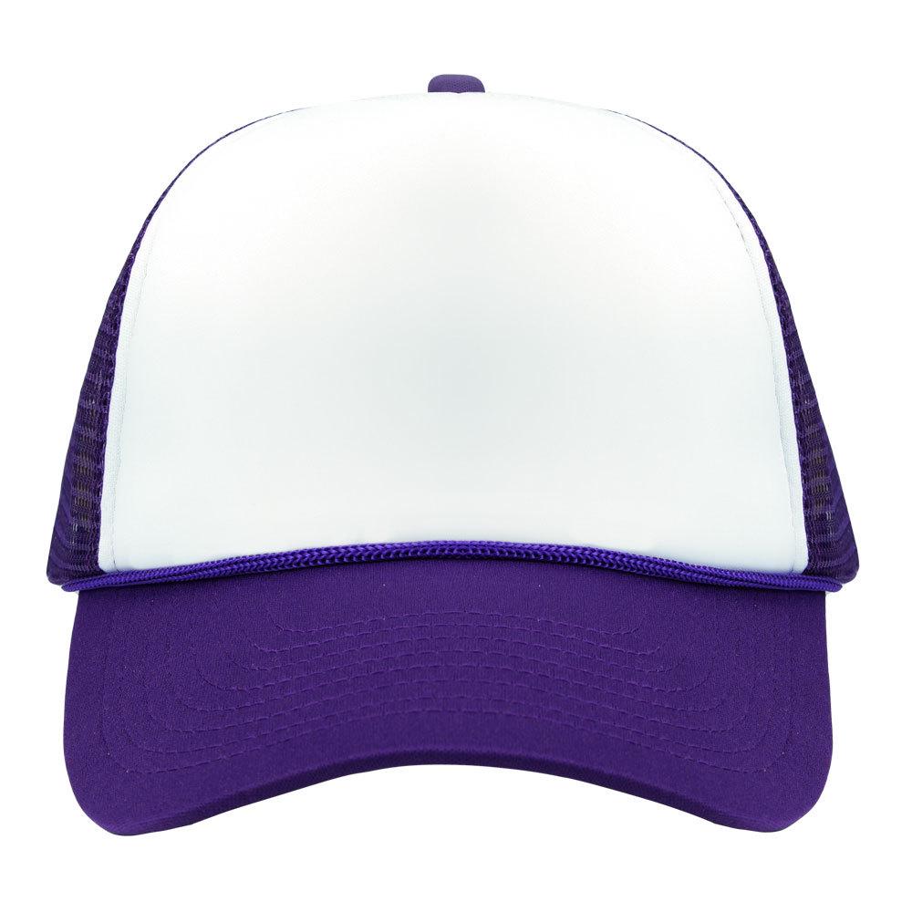 Christmas Sponge Mesh Cap: 6 Pattern Hot Stamped Logo Baseball Trucker with String Sun Visor