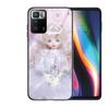 Krajews Bambole Spaventose cover Guscio in Vetro Temperato Custodia per Telefono Per XiaoMi Redmi Note 10 9S 8 7 6 5 A 10t Pro 9T Cover Pre Custodie