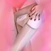 Shiny Stockings with Open Crotch, Sexy Lace Garter Belt, Mood Full-Length Over-the-Knee Black Stockings for Women