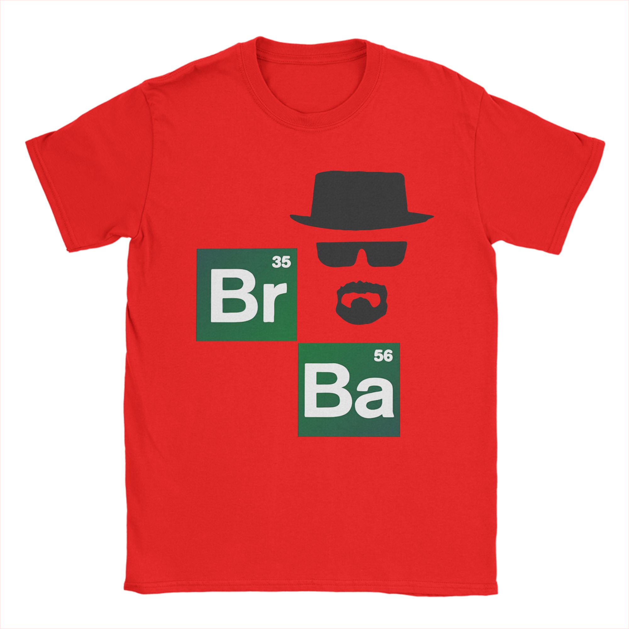 

Крутые футболки Breaking Bad для мужчин с круглым вырезом, 100% хлопок, футболки с коротким рукавом, одежда - новинка S