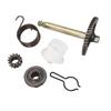 6PCS Kick Start Shaft Gear Assembly Set Metal Alloy Professional Safe Stable Performance for PW50 All Models