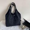 2026 Women's Nylon Embroidered Canvas Tote Bag - Shopping & Commuter Single Shoulder Bag
