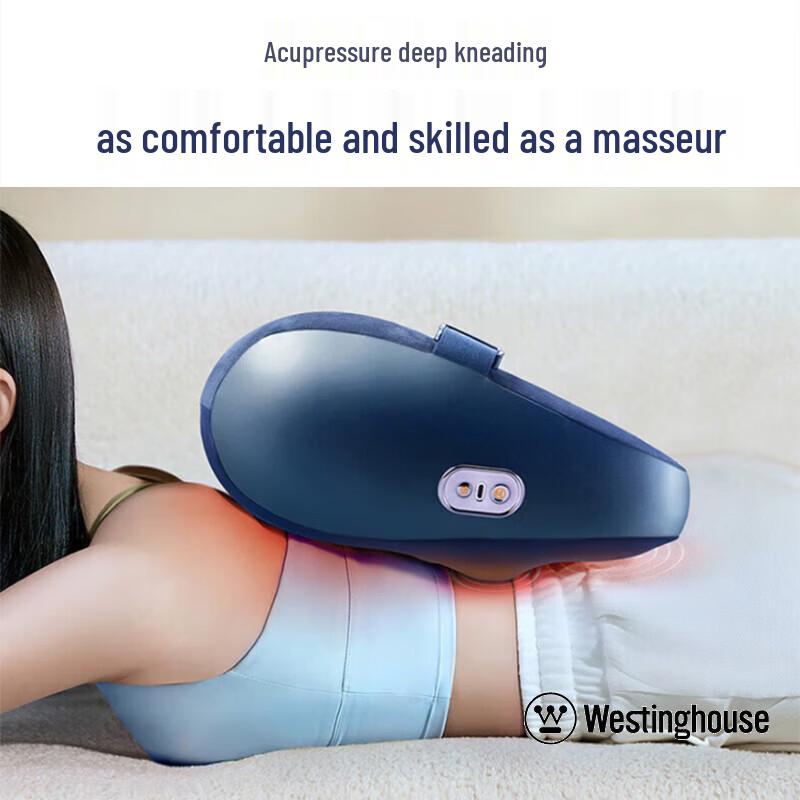 Westinghouse Multi-function Massage Pillow with Heat CN plug (adapter included)