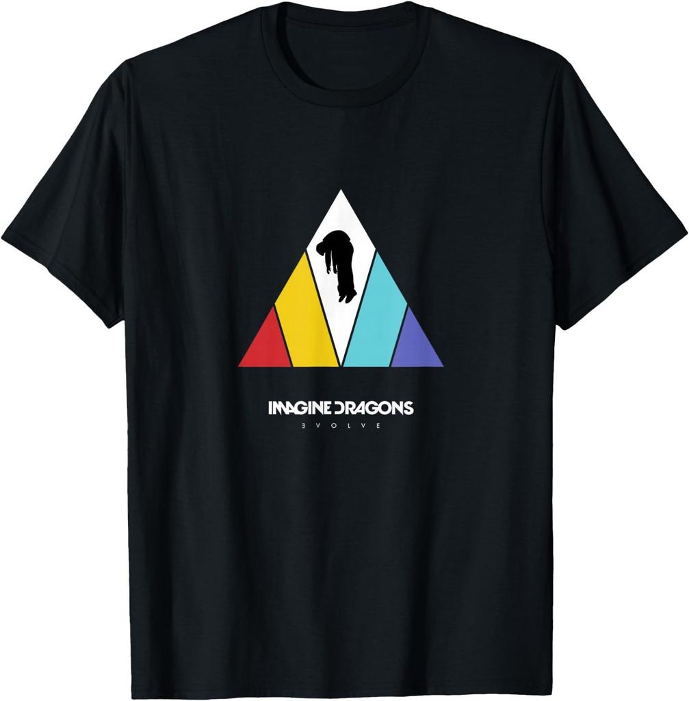 Imagine Dragons Triangle Logo Black T-Shirt