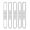 5Pcs Cycling Bike Bicycle Silicone Band Elastic Strap Bandage Belt Handlebar Mount Holder Elastic Strap Easy To Install