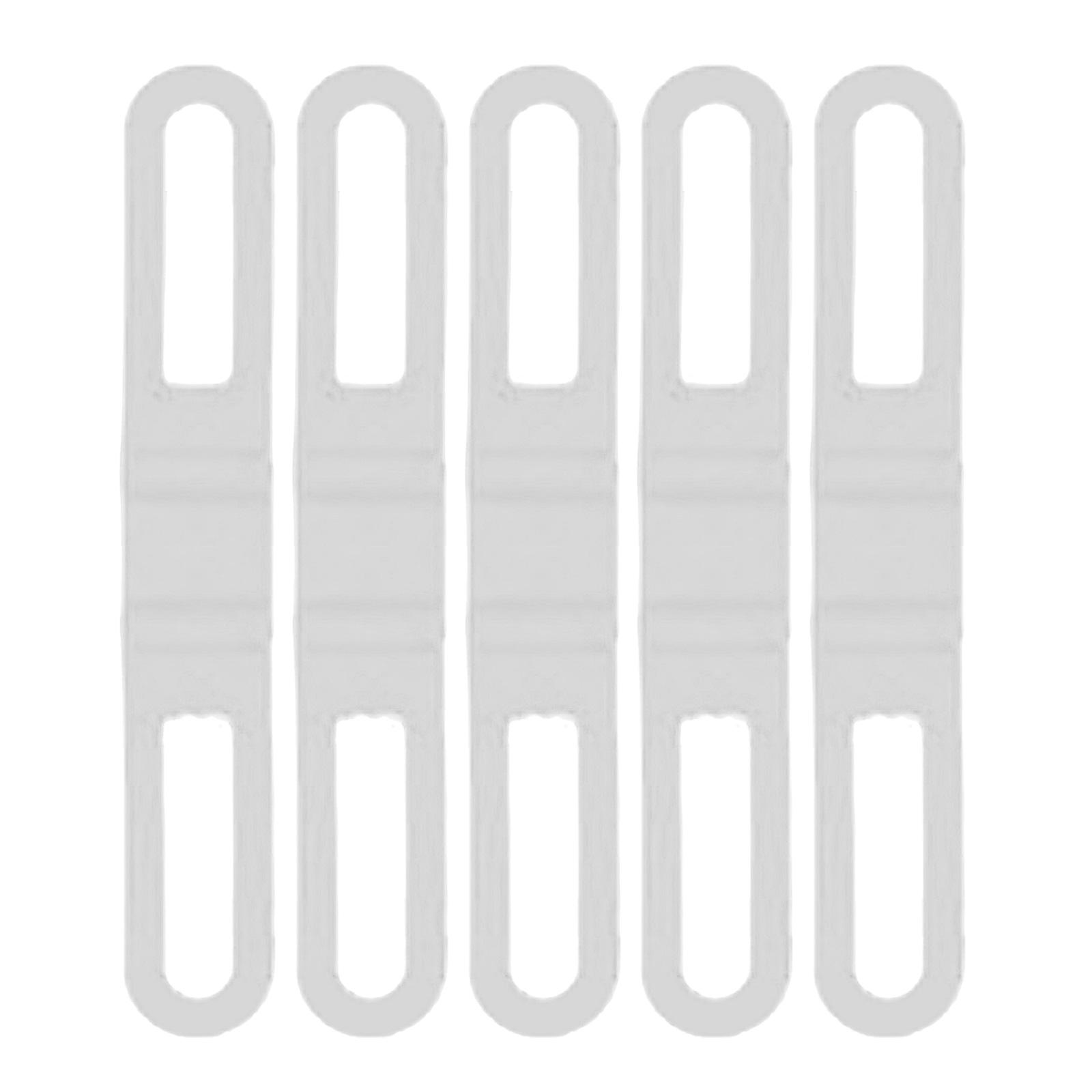 

5 шт. Велосипед Велосипед Силиконовая резинка Эластичный ремешок Бинт Пояс Крепление на руль Держатель Эластичный ремешок Легко установить белый