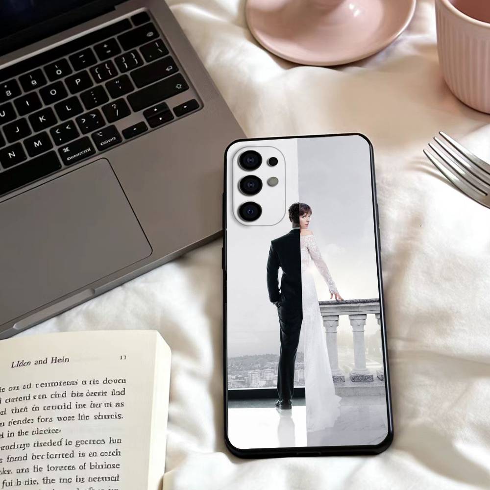 F-Fifty Shades of Grey Jamie Dornan Phone Case For Samsung S25,24,23,22,30,21,10,9,Ultra,Plus,Lite,FE,4,5 G Soft Black Case