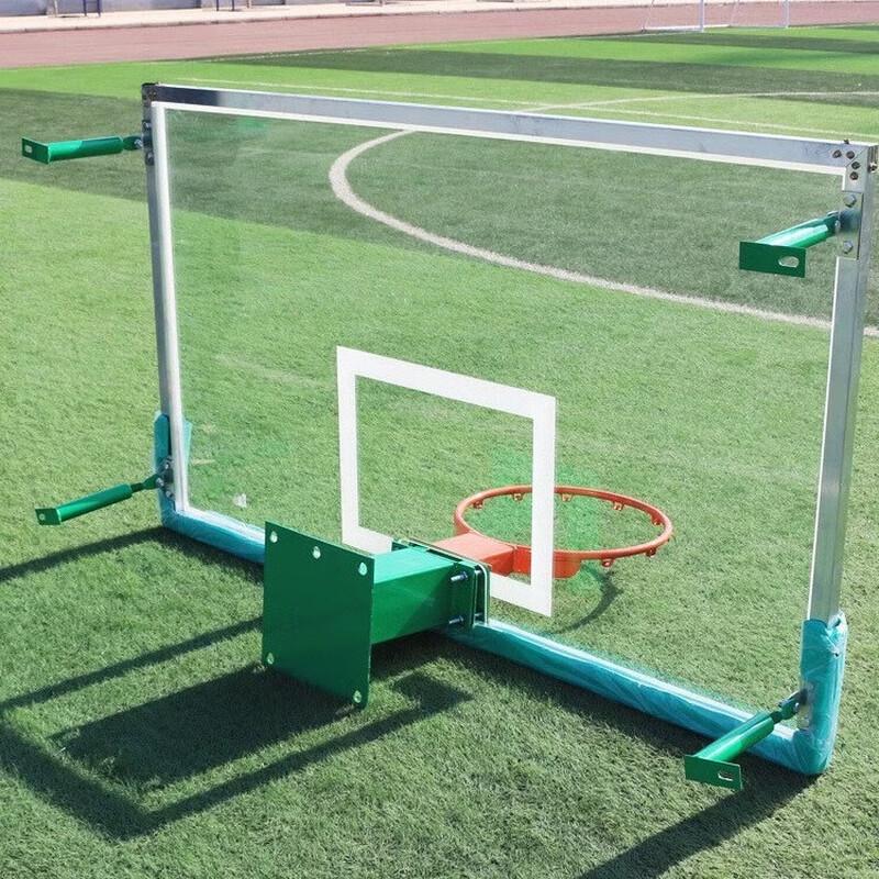 WEZHO Wooden Basketball Backboard with 30cm Wall Mount