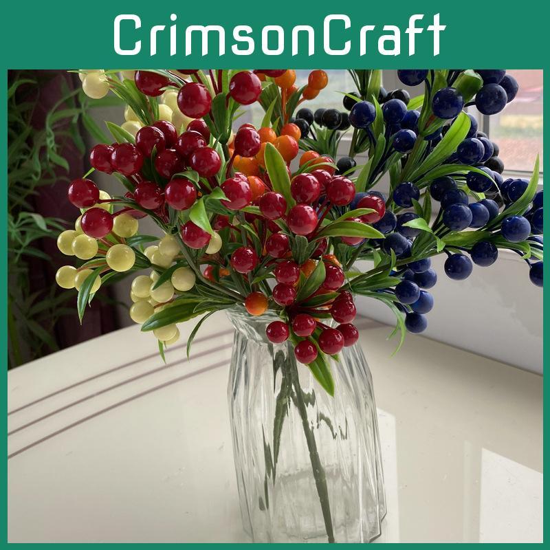 Red Style Chinese Prosperity Fruit For Home Office Living Decoration Room