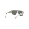 Philipp Plein Sunglasses Rectangular Oversize Plein Hexagon White   Black