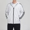 Adidas Jackets Men's White Hooded Moderate Instructor DW4622