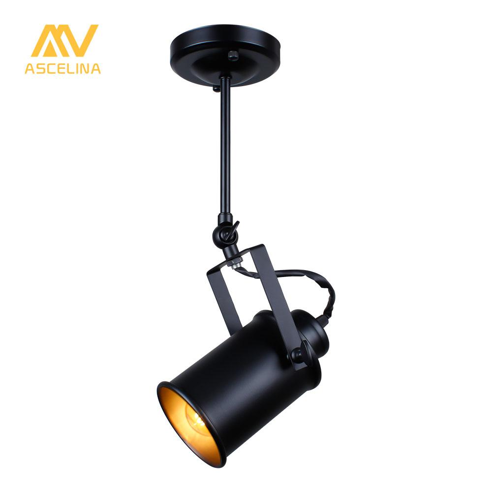 New Industrial Pendant Light Vintage Loft Pendant Light Spotlights American Pendant Lamp LED Lamp Restaurant Cafe Bar Decoration