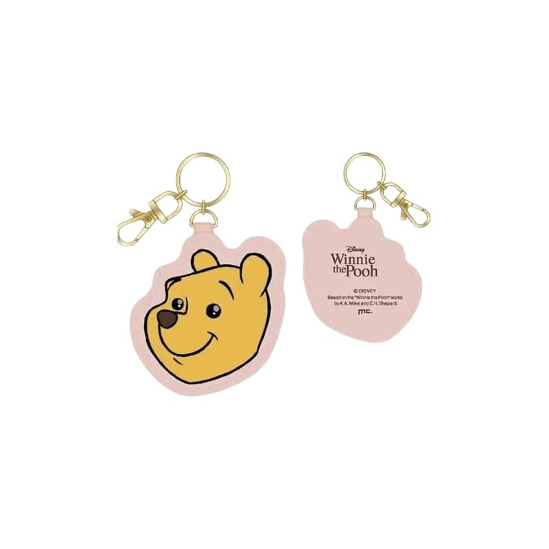 

marimo craft Pooh funny face series sagara keychain pink Within W61×H62mm MCPH-238