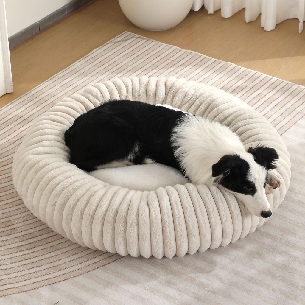 Kennel cat litter dog round pet litter dog bed winter warm pet bed dog supplies pet pad