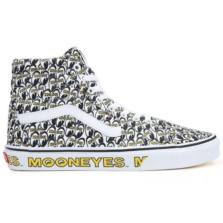 Mooneyes x Vans Sk8-Hi True White Yellow Unisex Tenisky VN0A7Q5N6M5