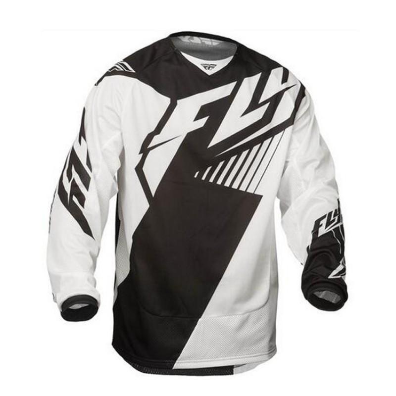 Mens Long Sleeve Mountain Bike Jersey Cycling Apparel Downhill Trail Riding Breathable Quick Dry