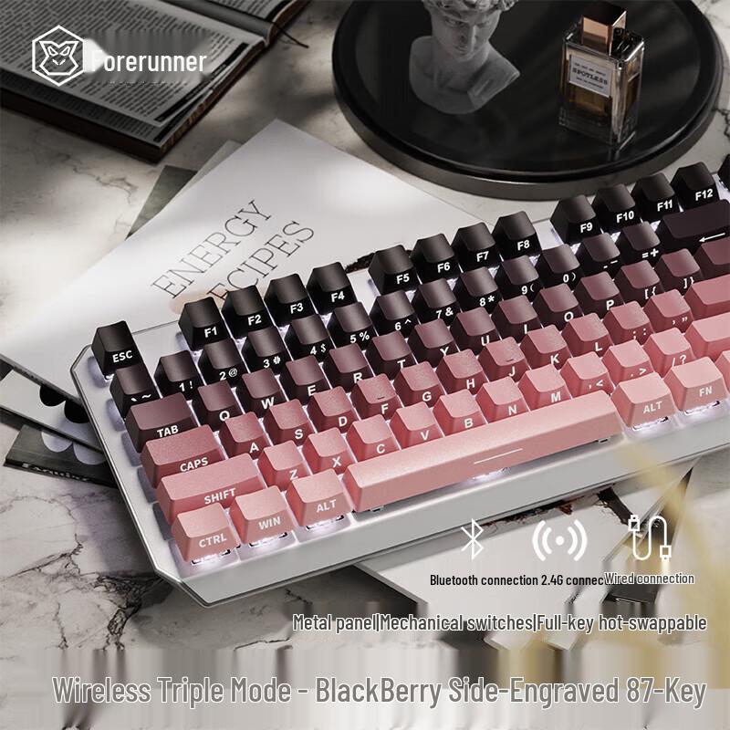 

Qianxingzhe TK870 Tri-Mode Wireless Mechanical Keyboard