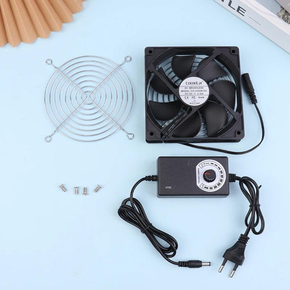 

12CM Server Cooling Fan Exhaust Fan for Machine Chassis Workstation Cabinet Radiator Server 1set