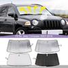 Car Front Windshield Sunshade Window Shade Foldable Sun Visor Cover Fit for Jeep Compass 2007-2016 Car Interior Accessories