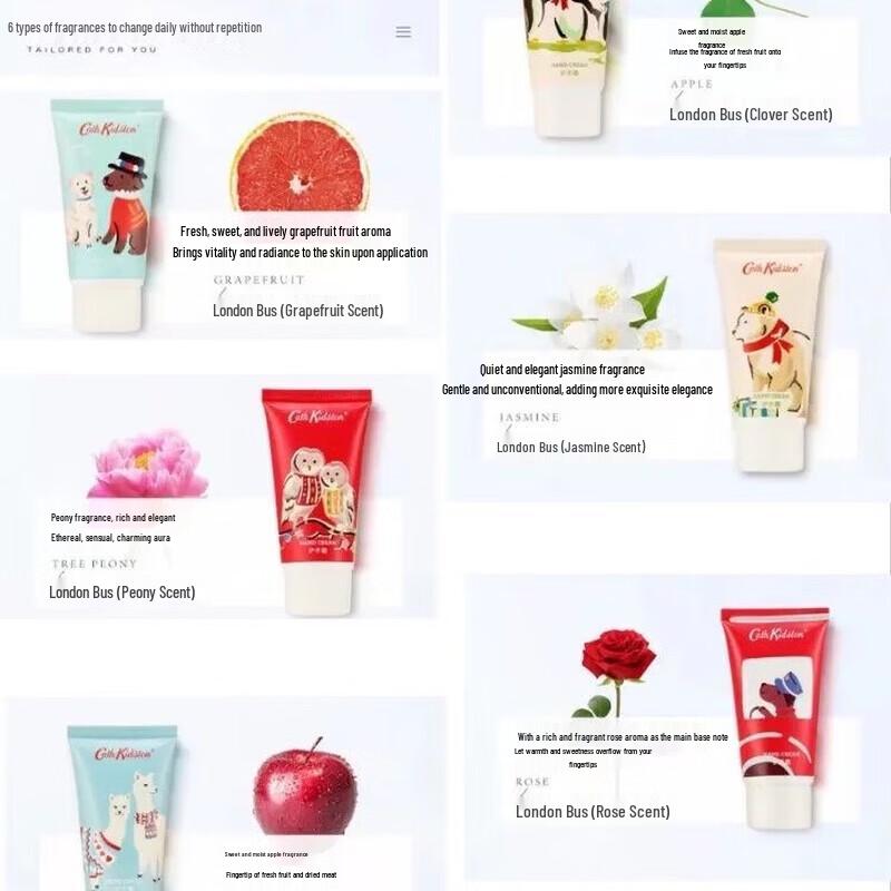 Cath Kidston London Bus Scented Hand Cream Gift Set