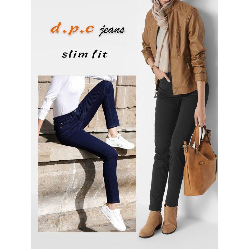 

Two Pieces of 20% off Super Plus Size Black Blue Stretch High Waist Elastic Waist Basic Style Silm Skinny Jeans Autumn Jeans C product bpc silm Skinny Jeans dark blue(D3Z1) 52