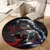 Gafe (Liga de Leyendas) Alfombra redonda para silla/oficina, lavable a máquina, antideslizante, ideal para salas de estar y dormitorios.