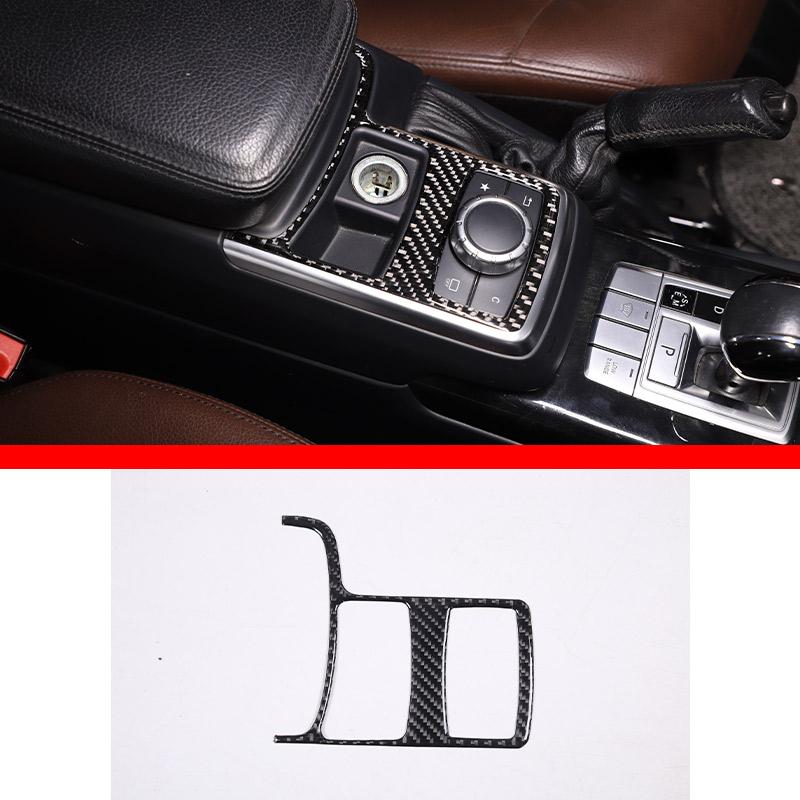 Soft carbon For Mercedes Benz G class W463 2013-18 Car Air Outlet Door Handle Trim sticker Inner & Outer Decoration Accessories