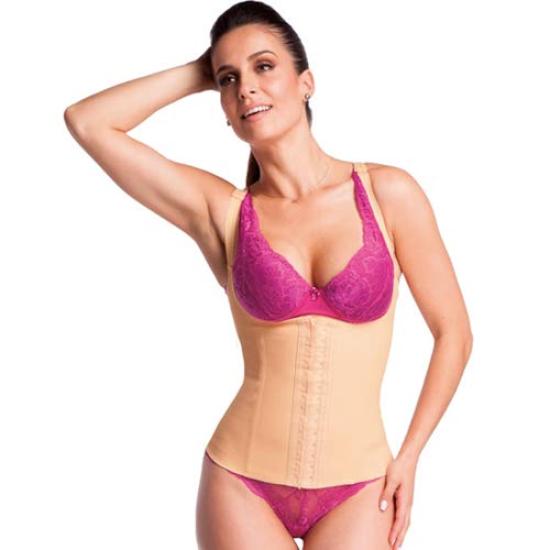 ESB431 linia gorsetowa [ESBELTS] Wyszczuplająca talię (L beżowy)