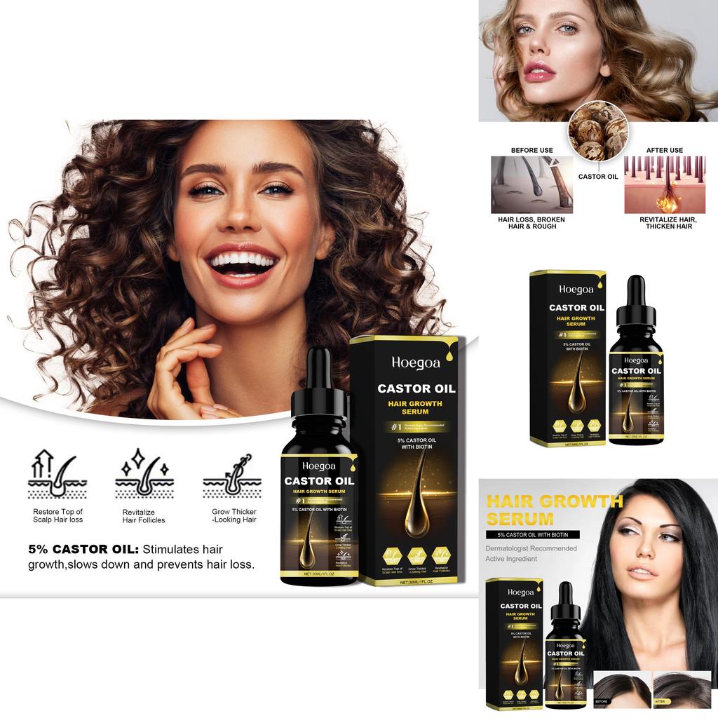 Hoegoa Nourishing Hair Oil For Thick And Luscious Hair Repair And Moisture 30ml
